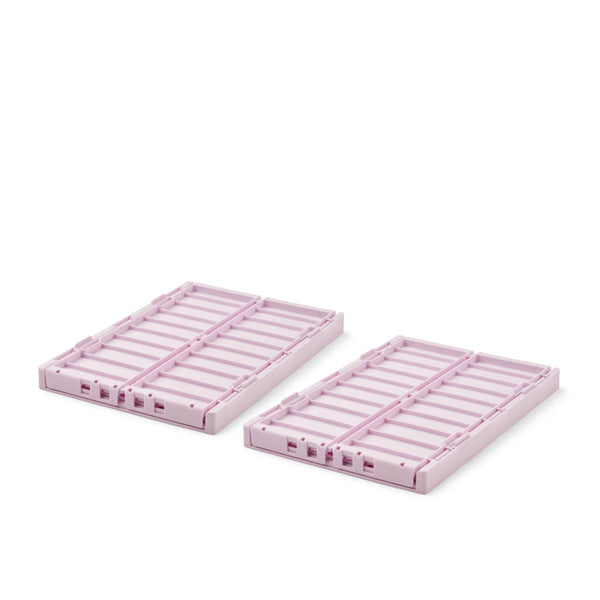 Liewood Boîtes de Rangement WESTON Taille M, Lot de 2 - Light lavender - Boîtes de rangement