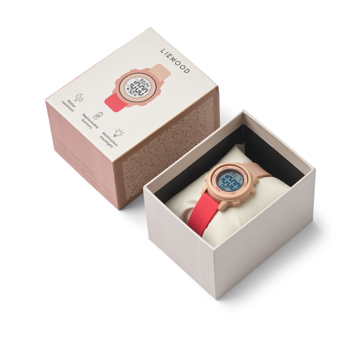 Liewood Montre-bracelet SUSSI - Watermelon multi mix - ÉCOUTE