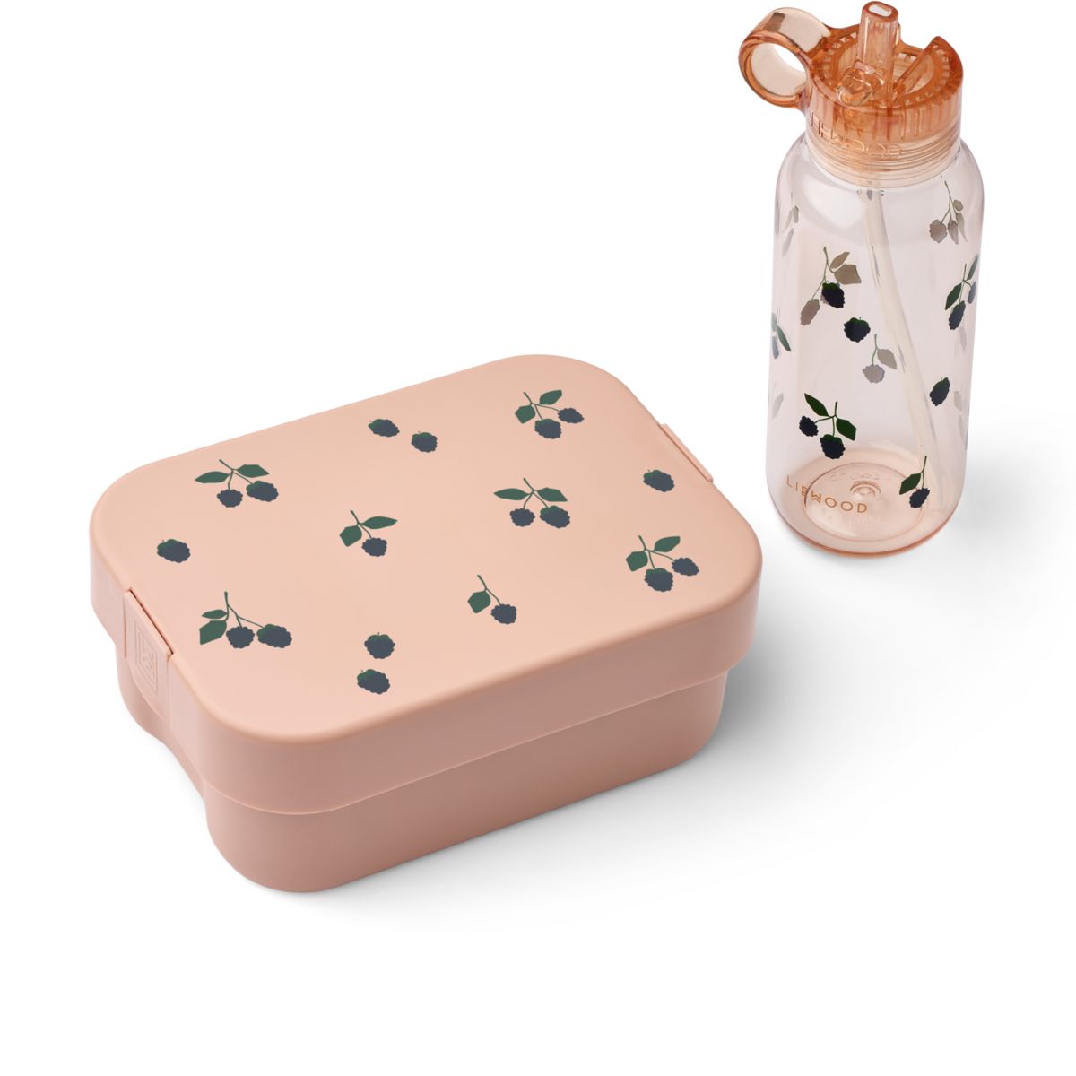 Liewood Coffret Boîte à Déjeuner CHELSEY - Berry / Pale Tuscany - Boîte à goûter