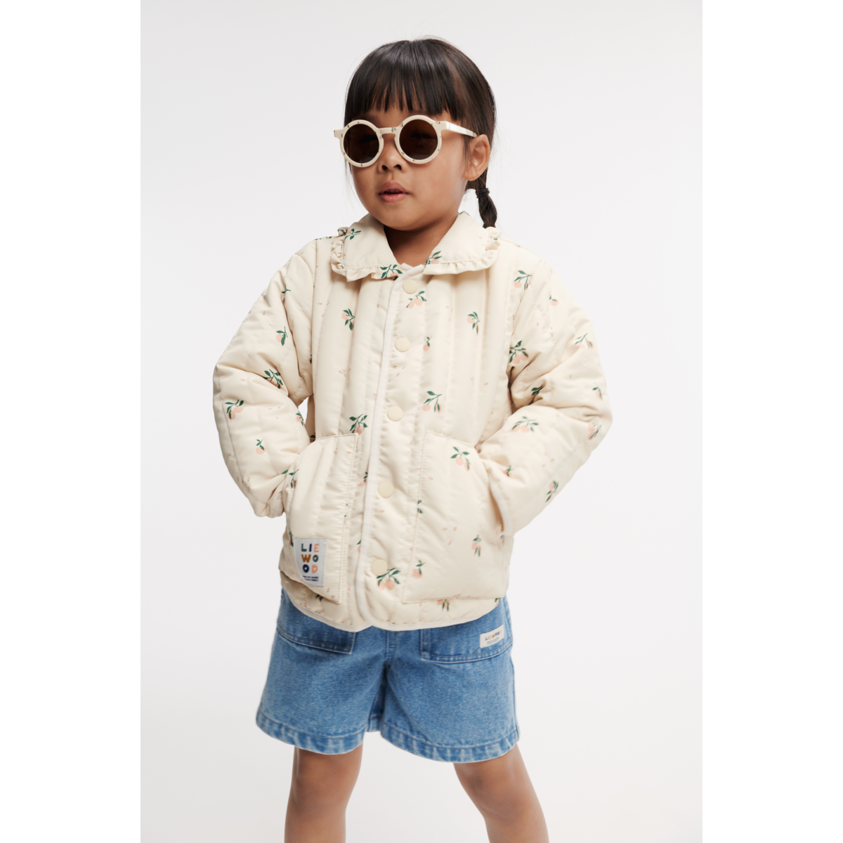 Liewood Veste matelassée Bea - Peach / Sea shell - Veste