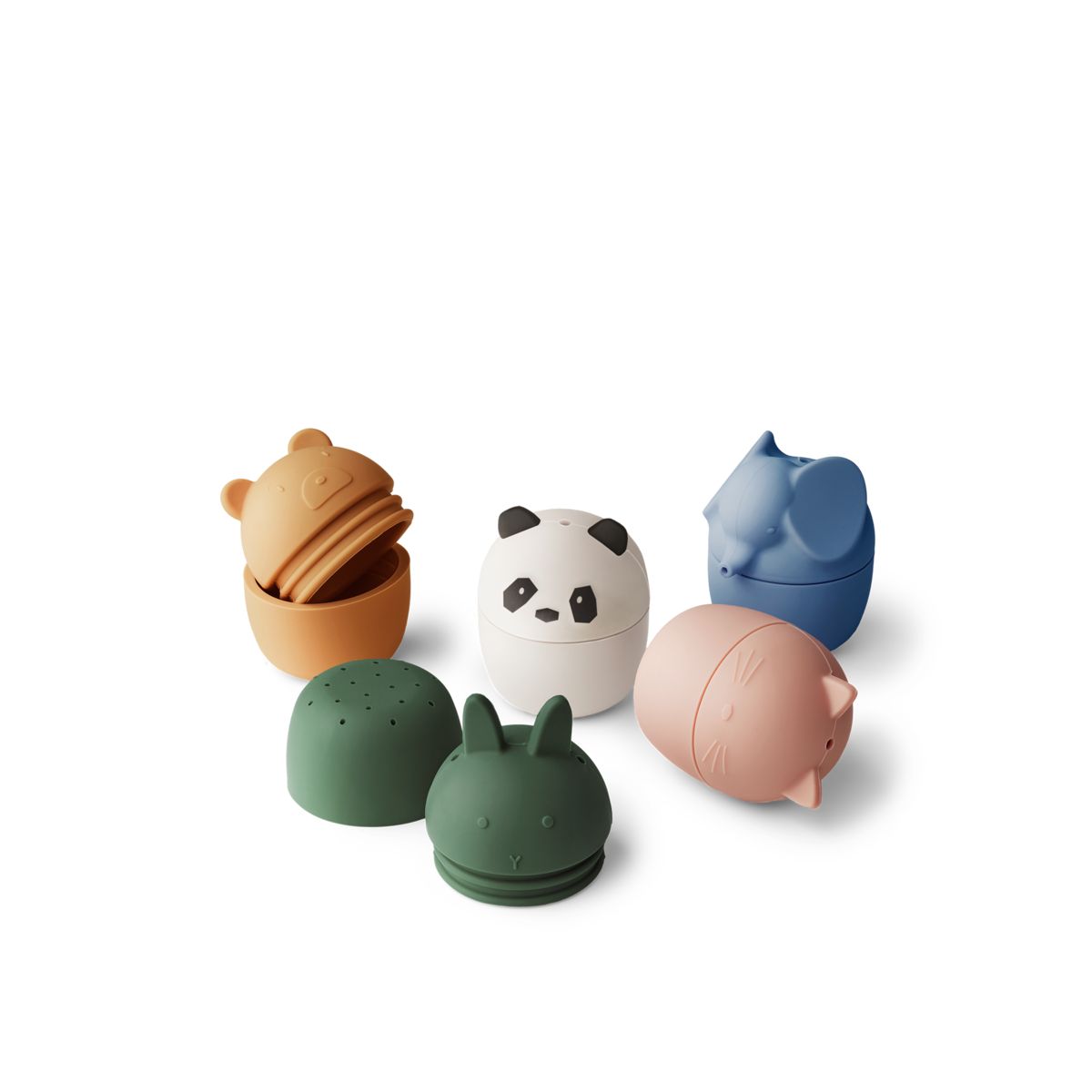 Jouets de Bain GABY, Lot de 5 - Creme de la creme multi mix