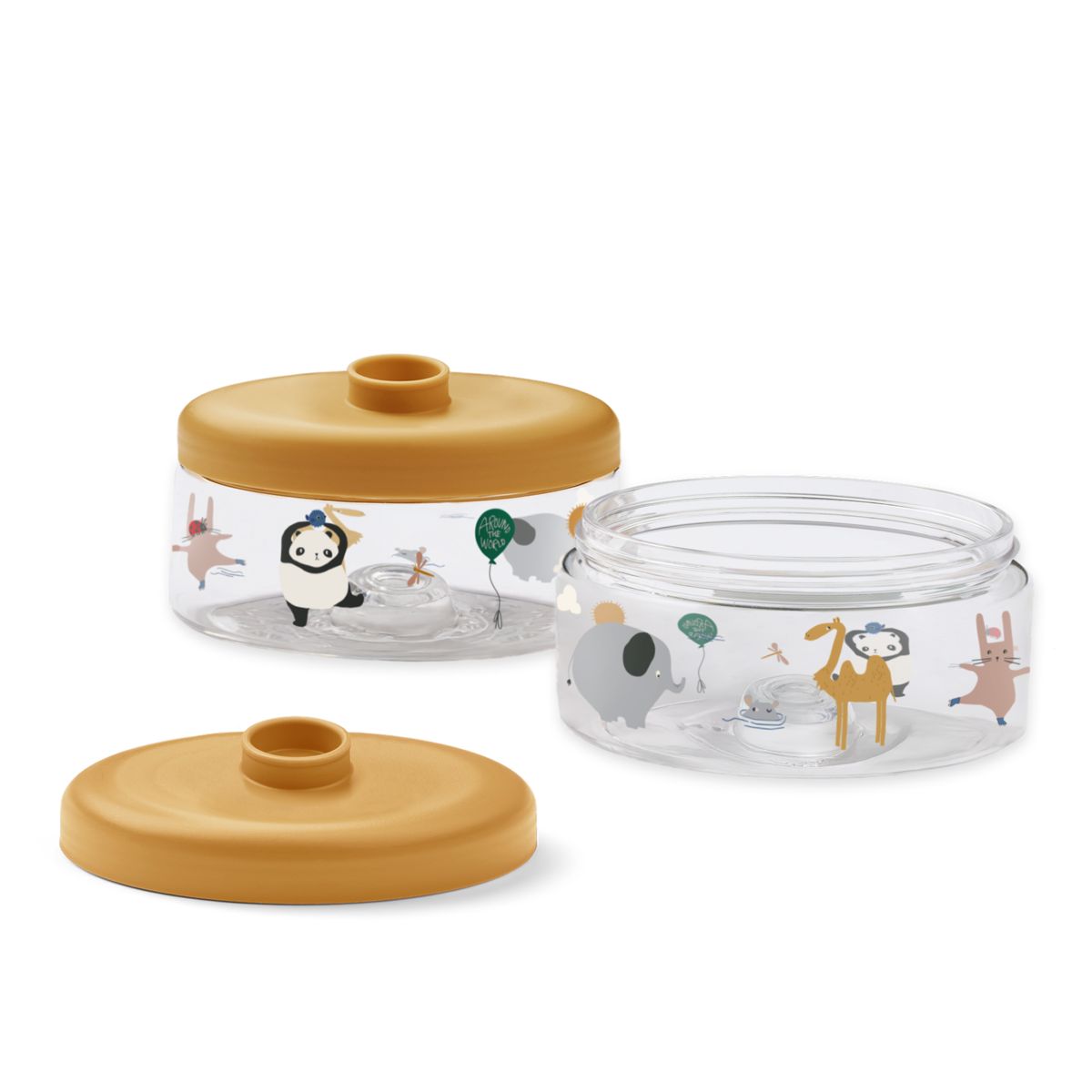 Boîtes à Aliments Bébé DOMINIQUE 500 ml - Around the world / Sandy