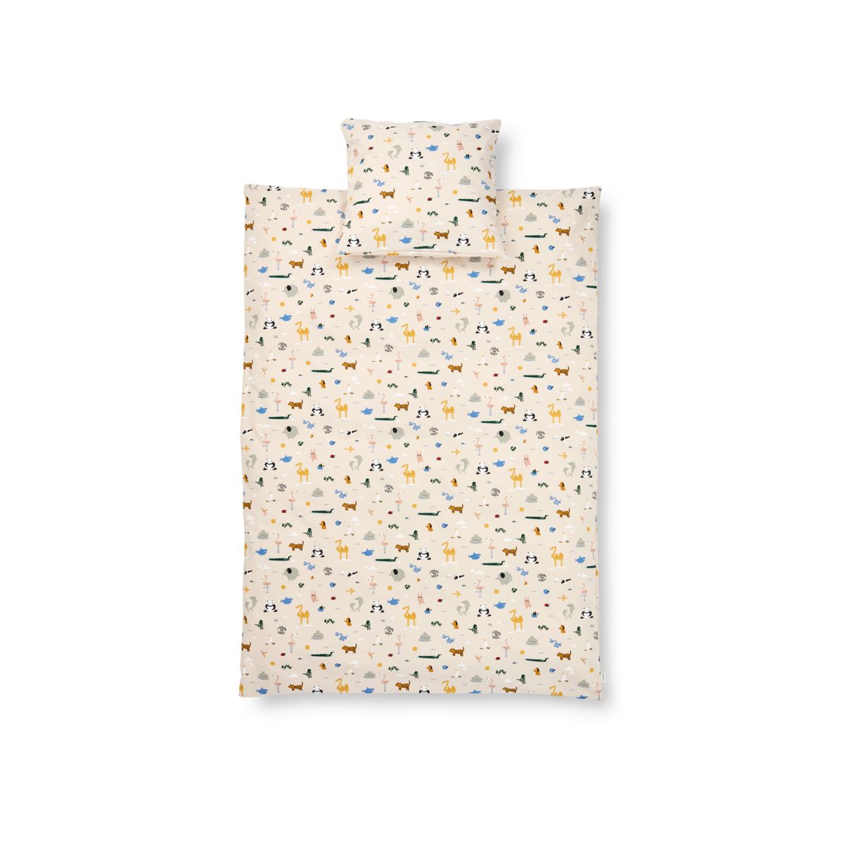 Linge de Lit pour Bébé CARMEN 70x100 - Around the world / Sandy