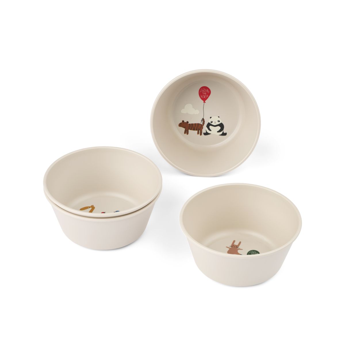 Bols CEES, Lot de 4 - Around the world / Sandy