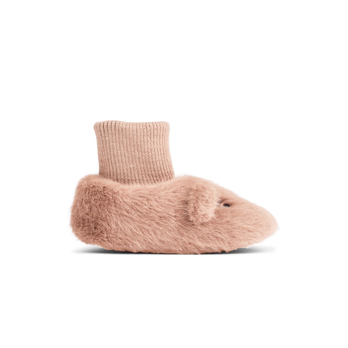Chaussons Peluche Ours BETH - Pale tuscany