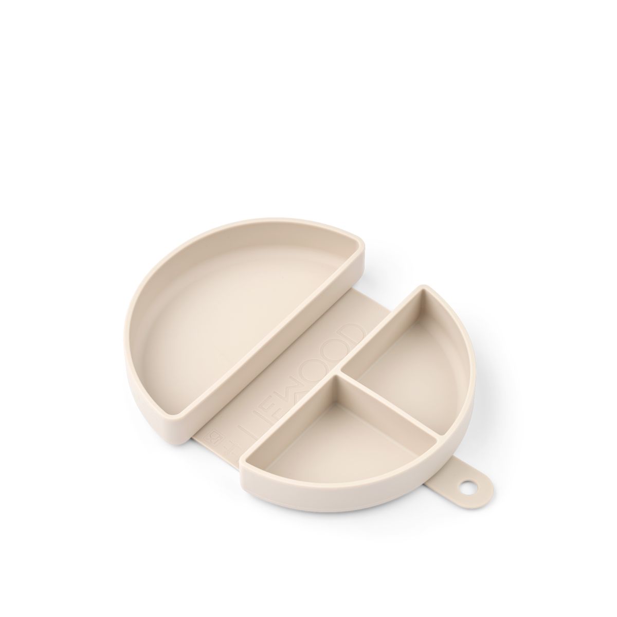 Liewood Boîte à goûter pliable Eugene - Around the world / Sandy - Boïte à goûter