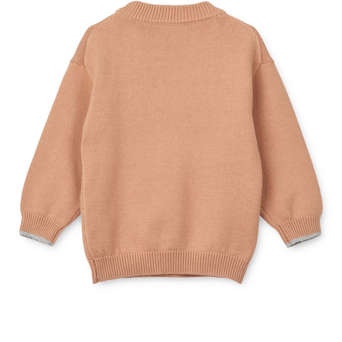 Pull en Maille Brodé ORLAN - Rabbit / Pale tuscany