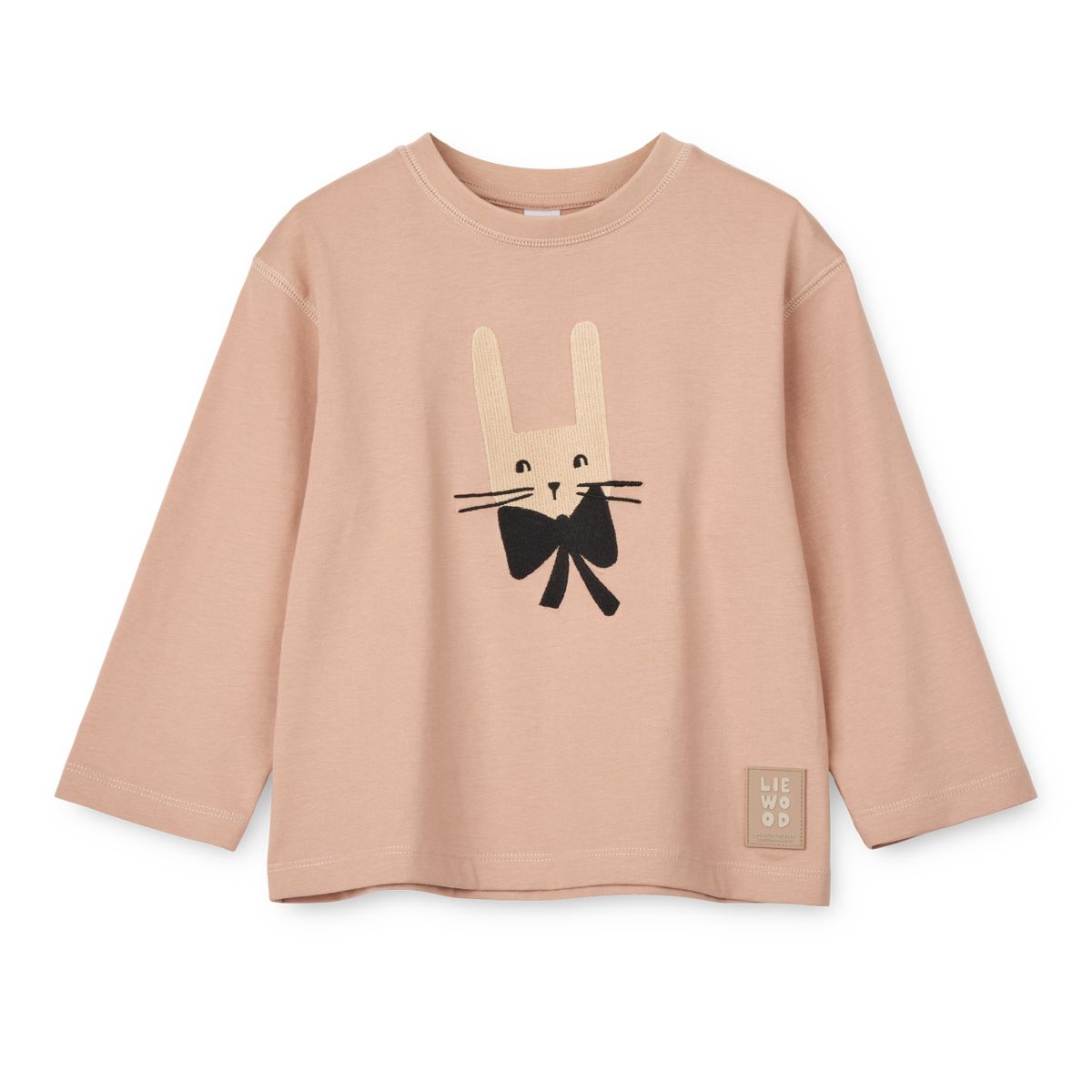 Liewood Apia Long-sleeve t-shirt - Rabbit / Pale tuscany - TSHIRT
