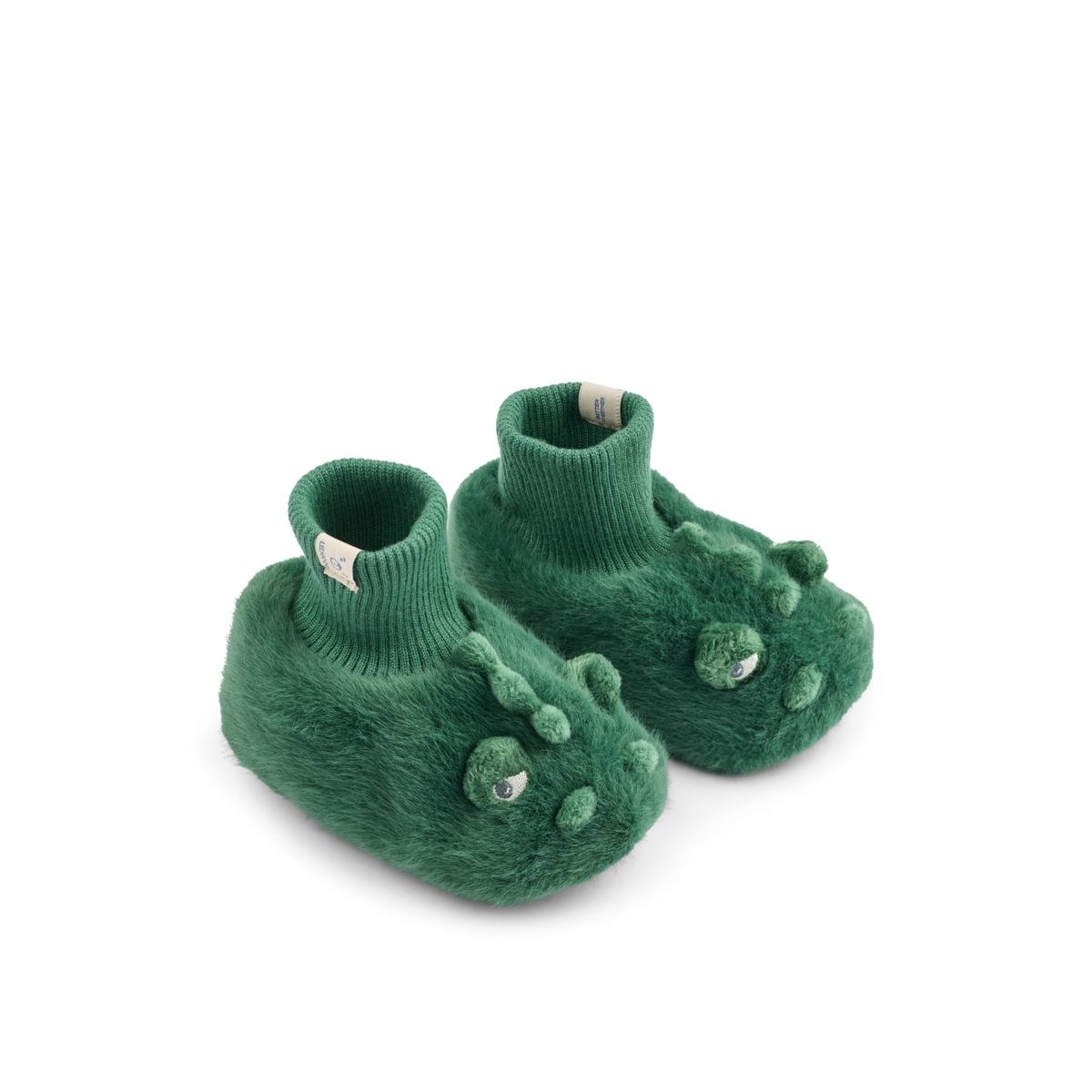 Chaussons Peluche Crocodile BETH - Garden green