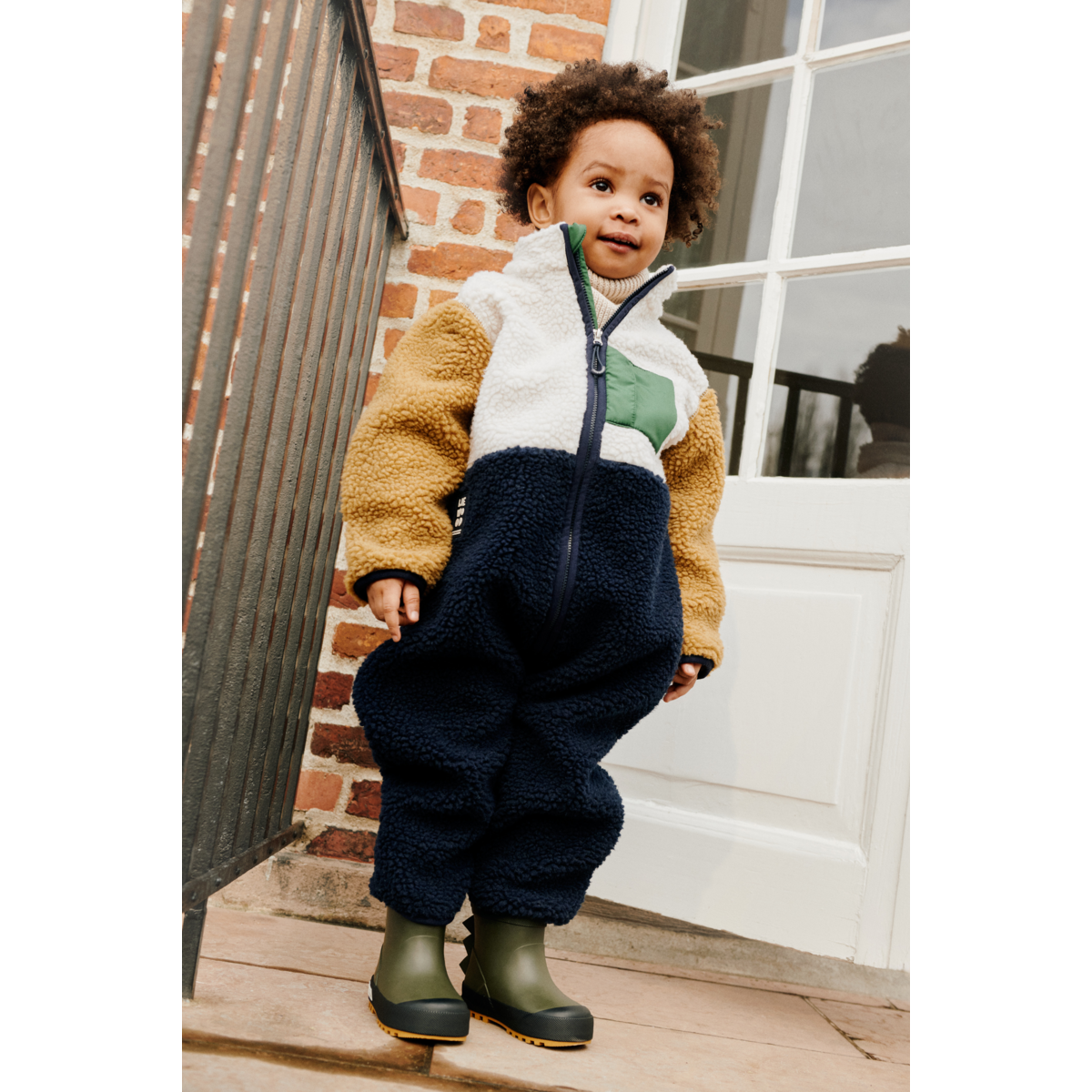 Liewood Bottes de Pluie Thermiques JESSE - Army brown - Bottes de thermique