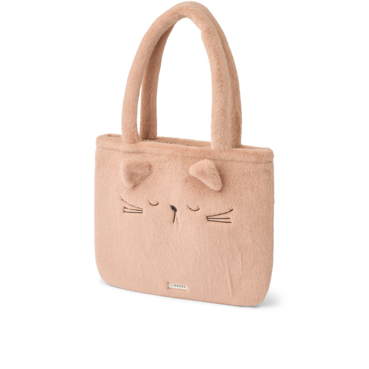 Liewood Lexi Plush Cat Tote bag - Pale tuscany - TOTEBAG
