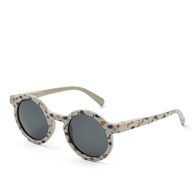 Liewood Lunettes de Soleil DARLA pour tout-petits - Dinosaurs / Mist - Lunettes de soleil