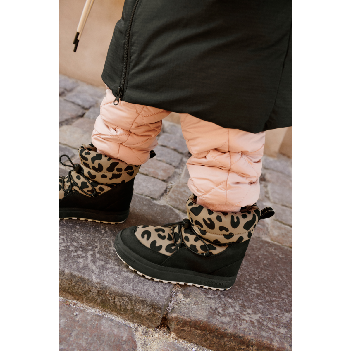 Liewood Bottes de Neige ZOEY - Mega leo / oat mix - Botte de neige
