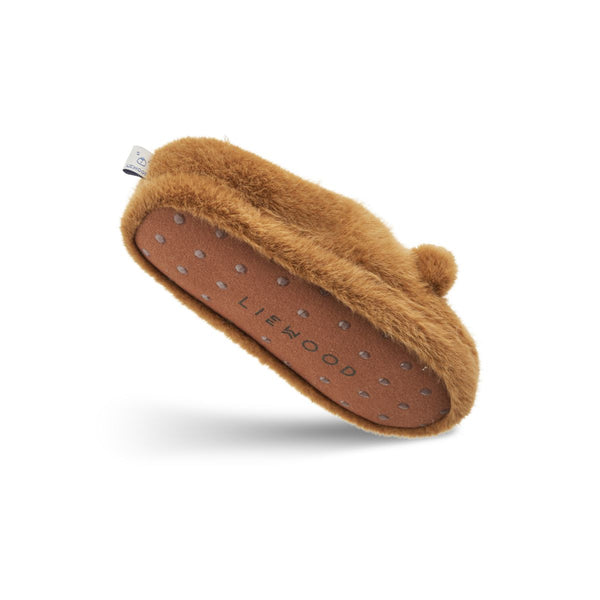 Liewood Chaussons Ours Aviaja - Golden caramel - Pantoufles