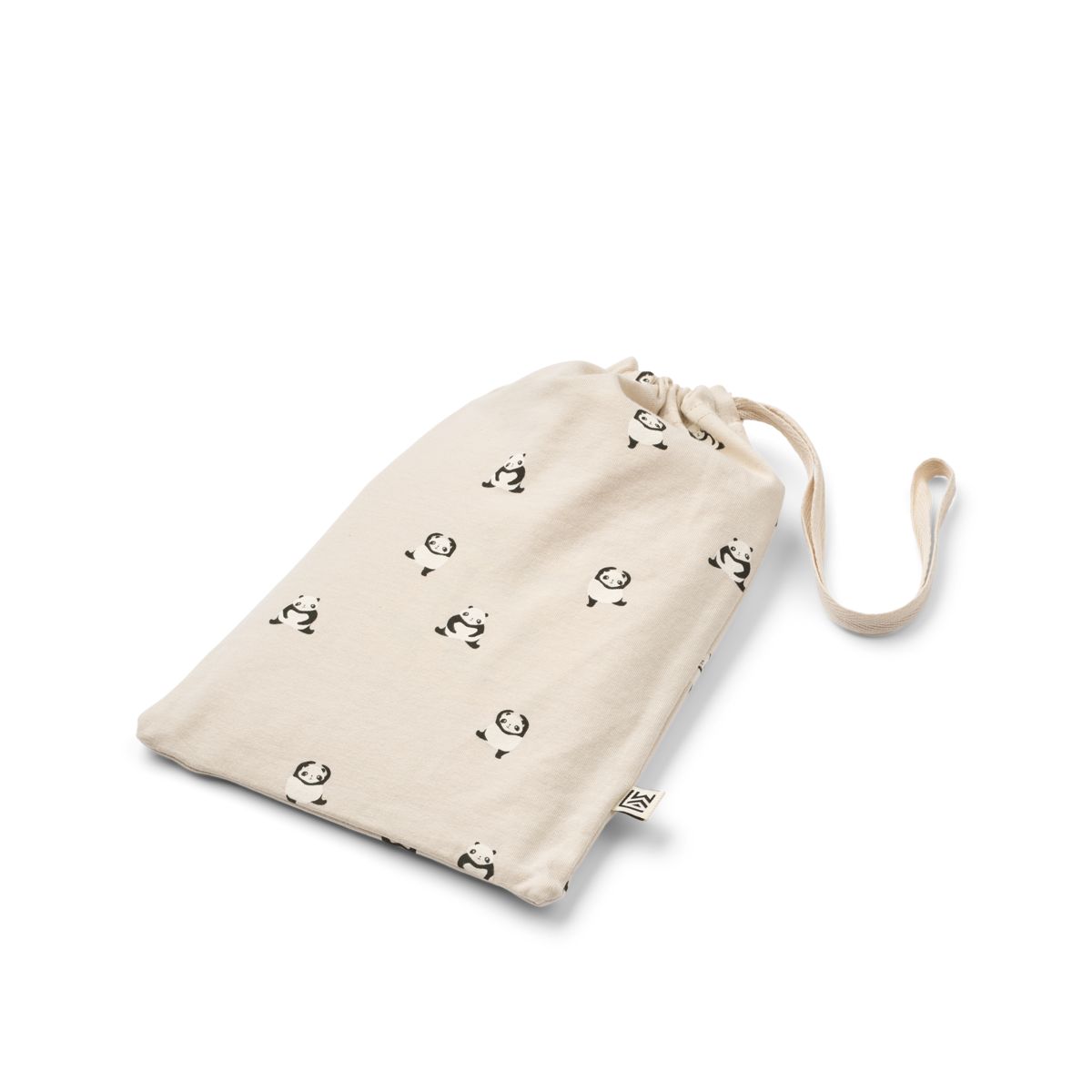 Liewood Birk Printed Pyjama Jumpsuit - Mini panda / Sandy - PYJAMAS JUMPSUIT