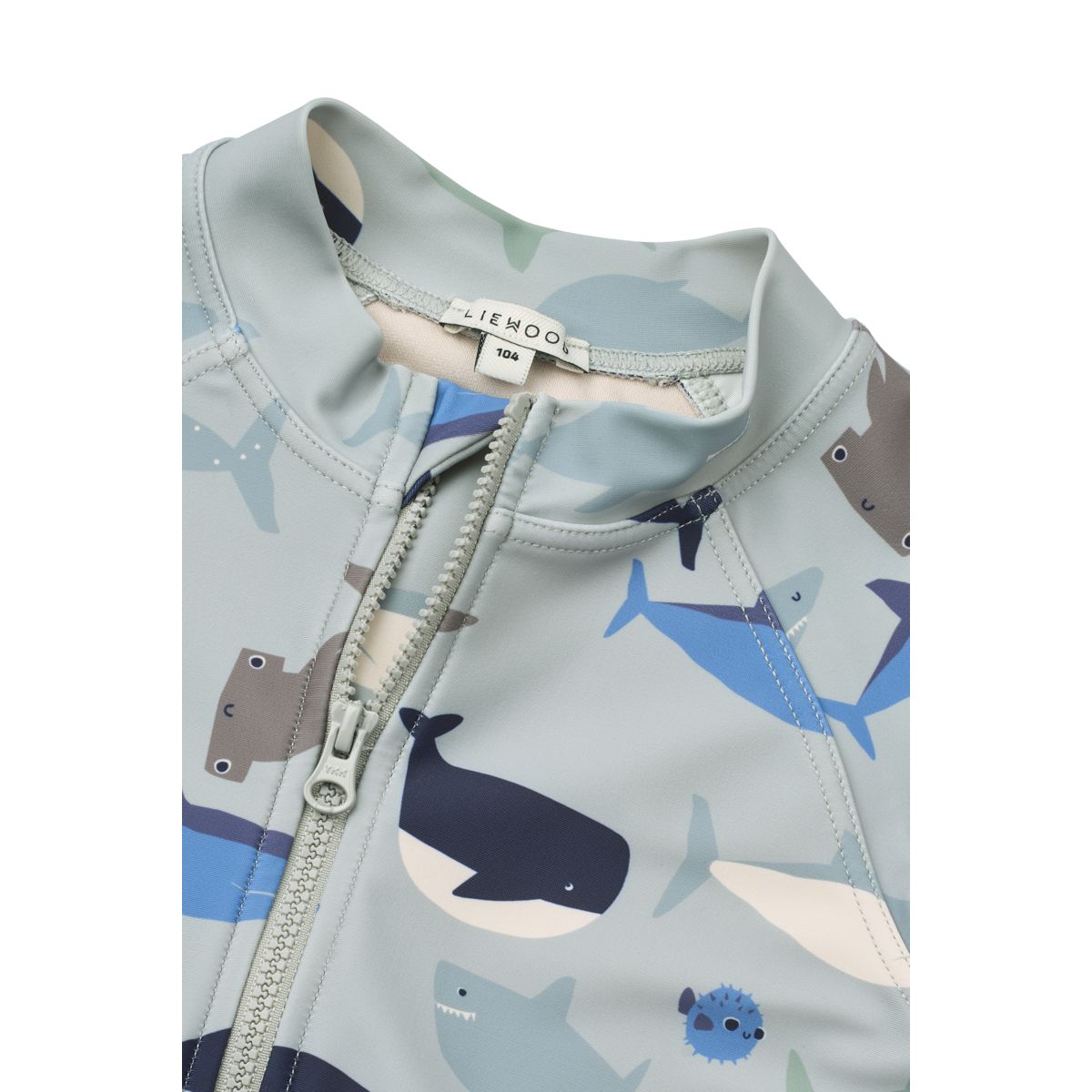 Combinaison de bain Max - Shark / Dove blue