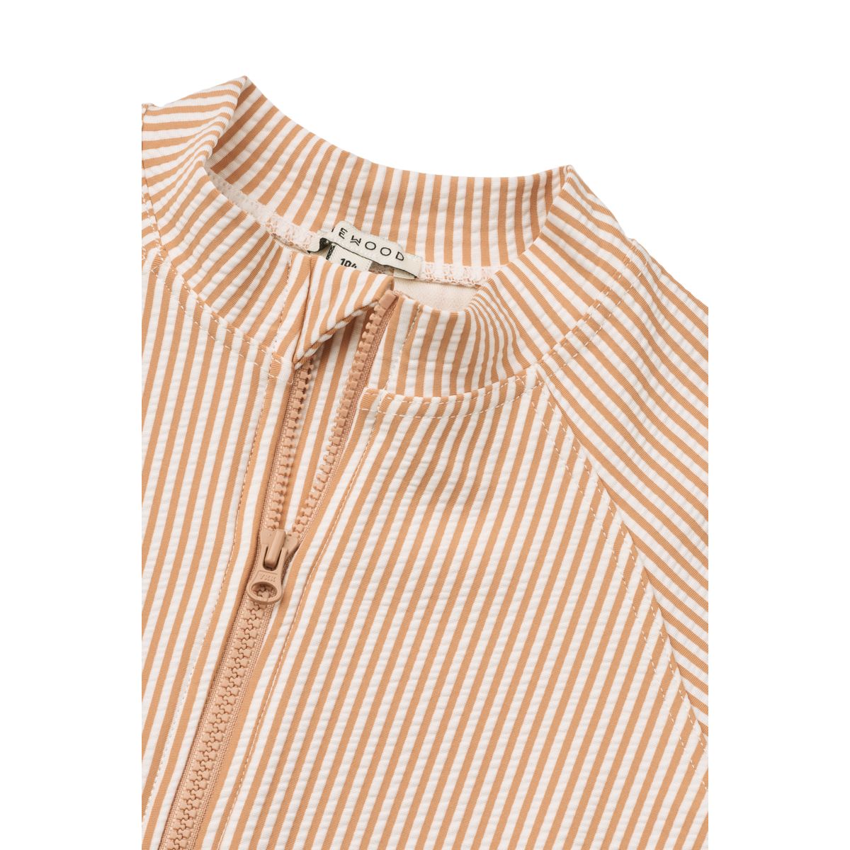 Combinaison de bain Seersucker Max - Y/D stripe Pale tuscany / Creme de la creme