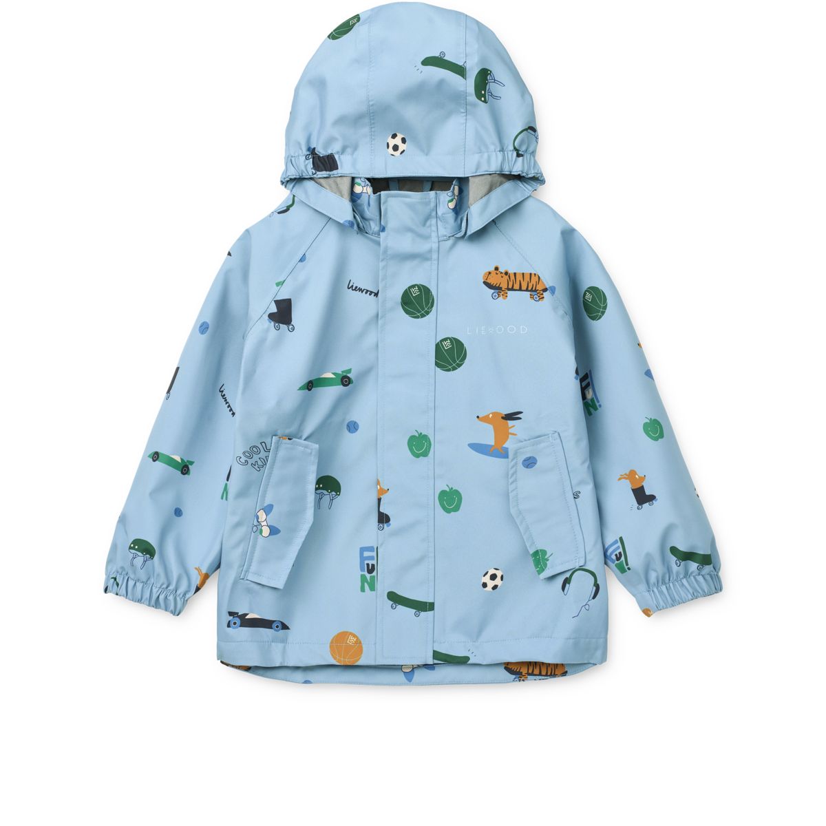 Liewood Ensemble Imperméable PEDIA - Fun / Beach blue - Ensemble
