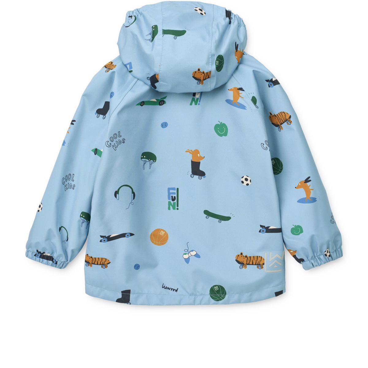 Liewood Ensemble Imperméable PEDIA - Fun / Beach blue - Ensemble