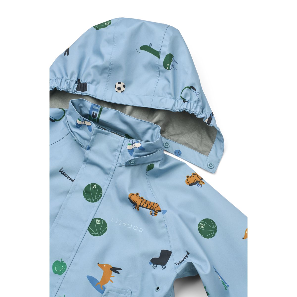 Liewood Ensemble Imperméable PEDIA - Fun / Beach blue - Ensemble