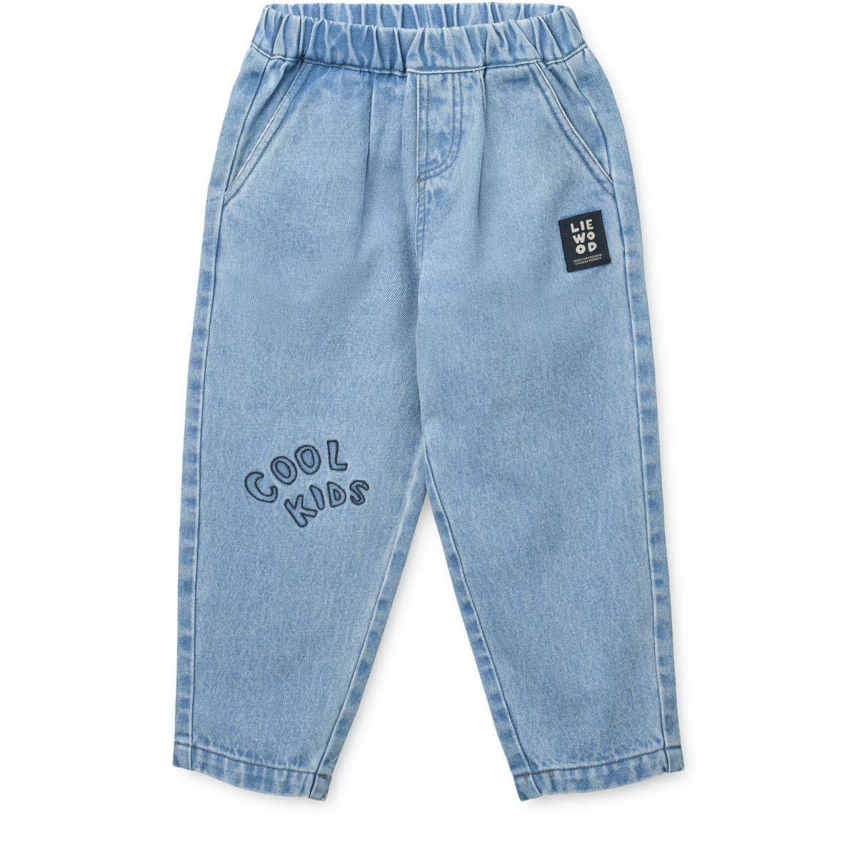 Liewood Borris Denim Trousers - Cool kids / Light blue denim - PANTS
