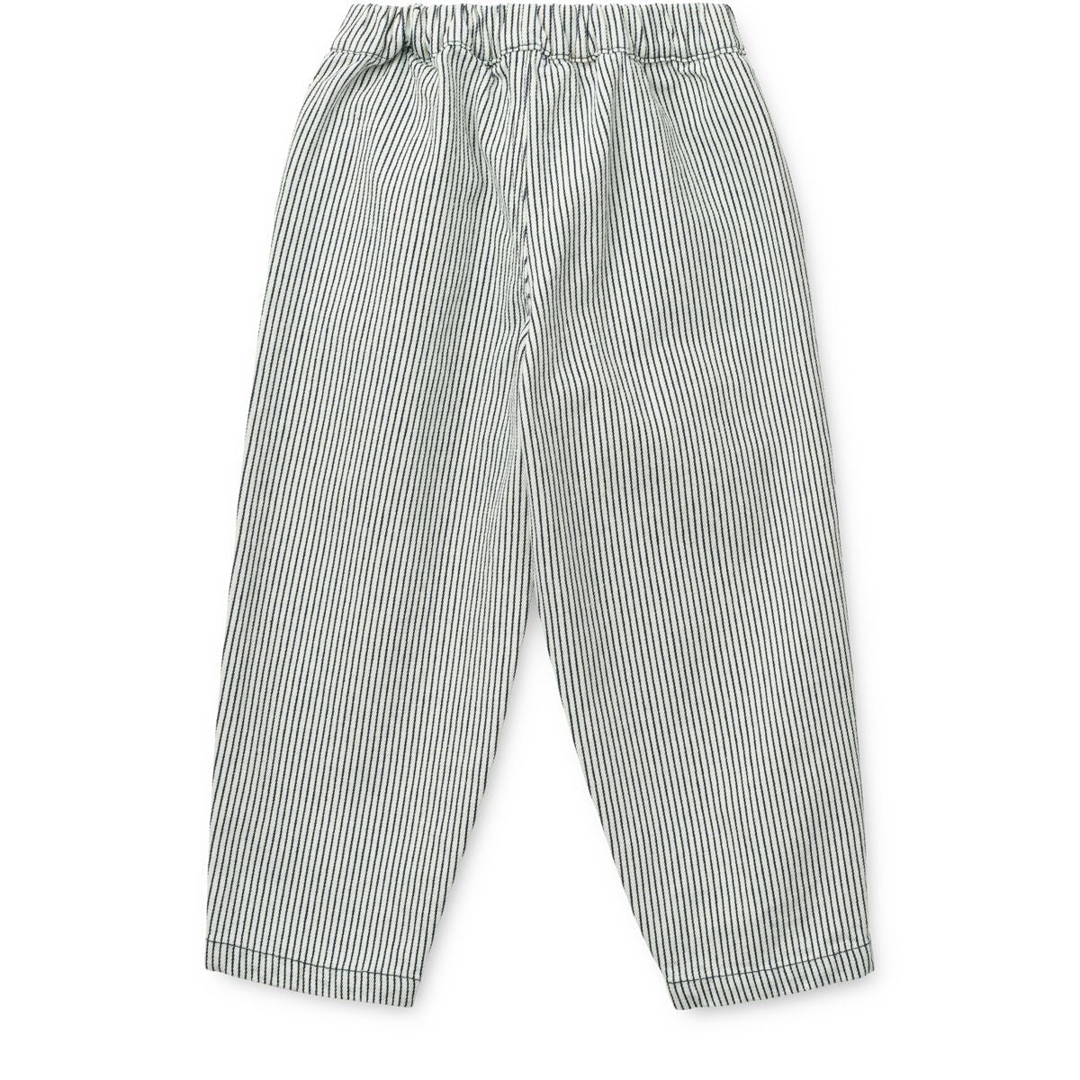 Liewood Borris Stripe Denim Trousers - Classic navy / Creme de la creme - PANTS