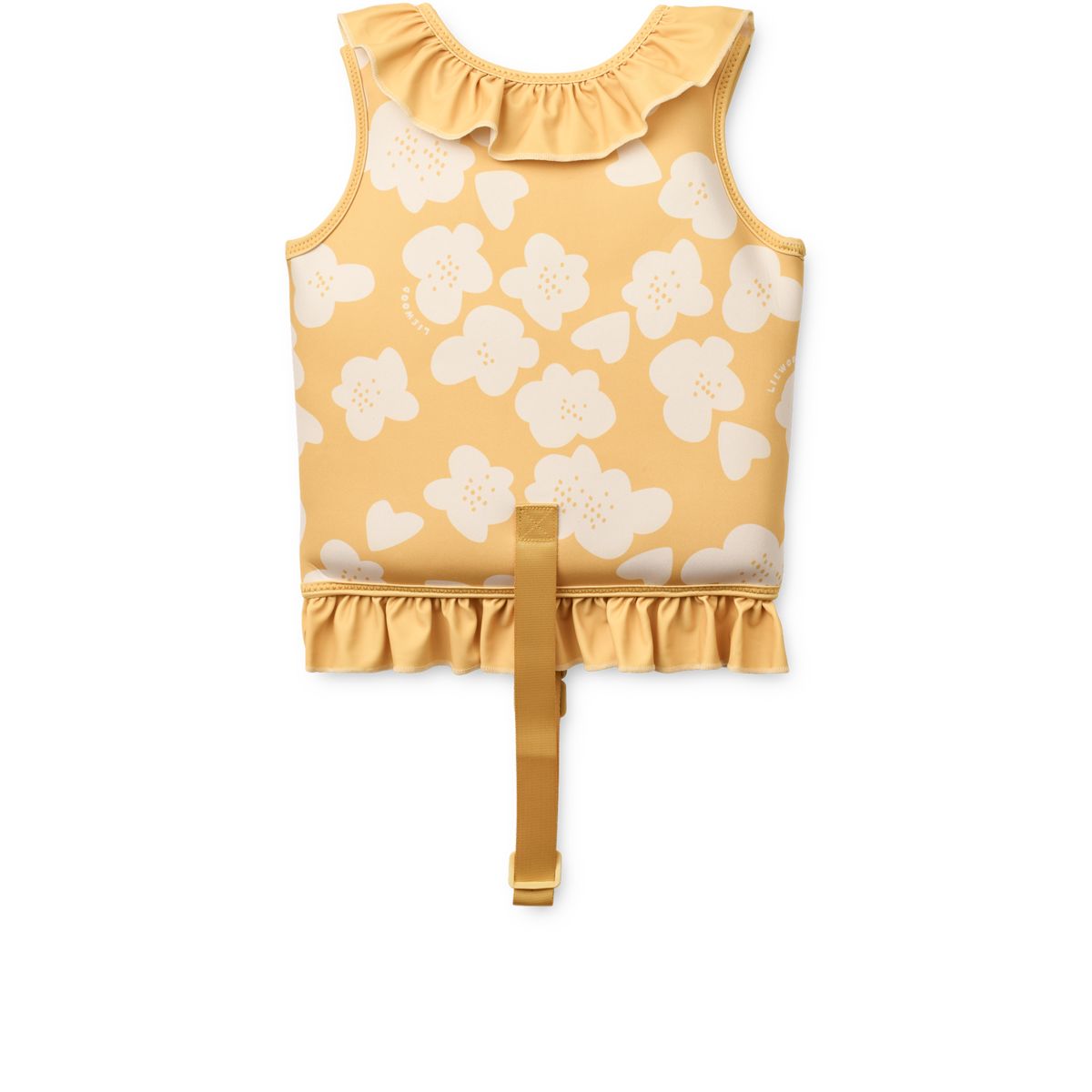 Gilet de Natation   avec Volants DOVE - Flower / Lemon yellow