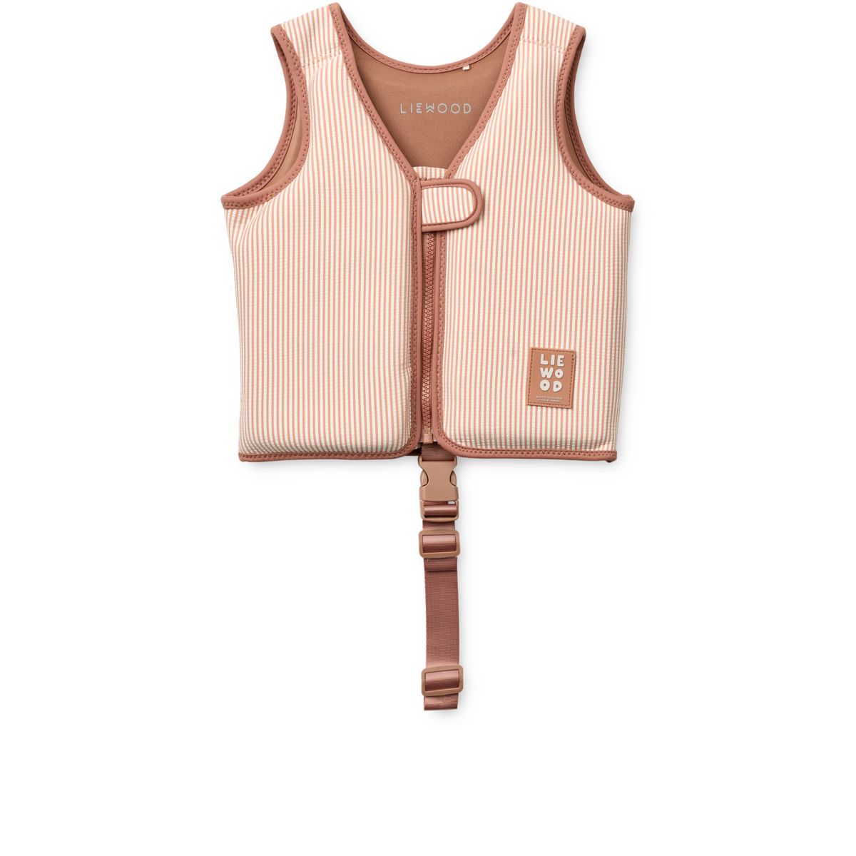 Gilet de Bain en Tissu Gaufré DOVE - Y/D stripe Pale tuscany / Creme de la creme