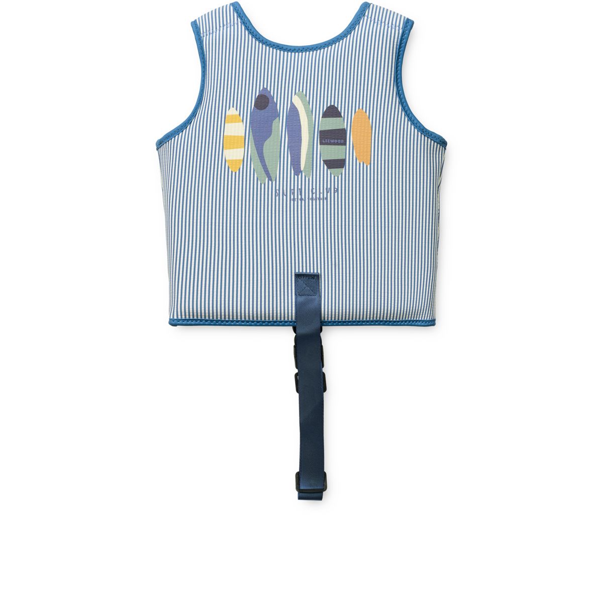 Gilet de Bain en Tissu Gaufré DOVE - Y/D stripe Riverside / Creme de la creme