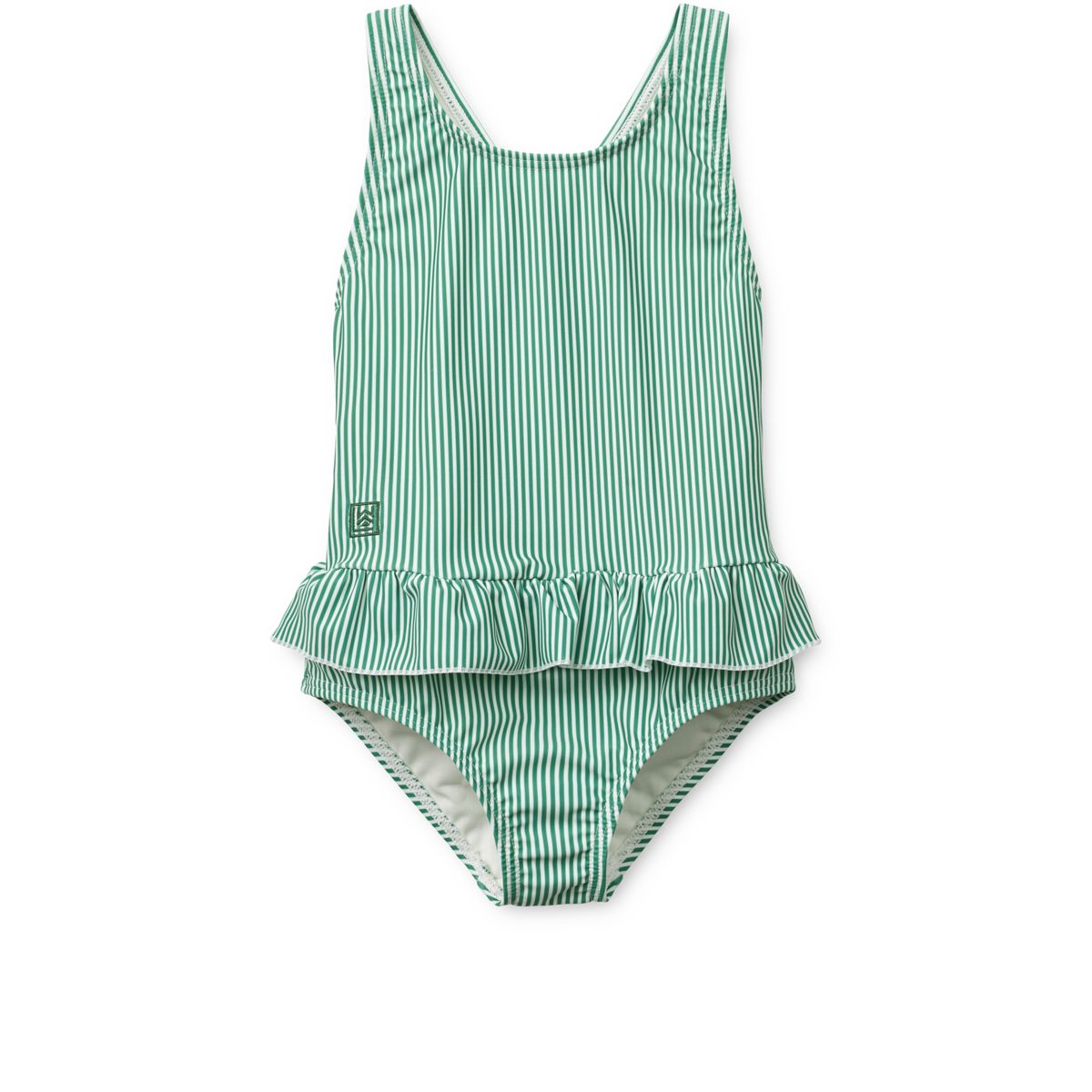 Liewood Maillot de Bain à Rayures AMARA - Bright garden / Creme de la creme - Maillot de bain