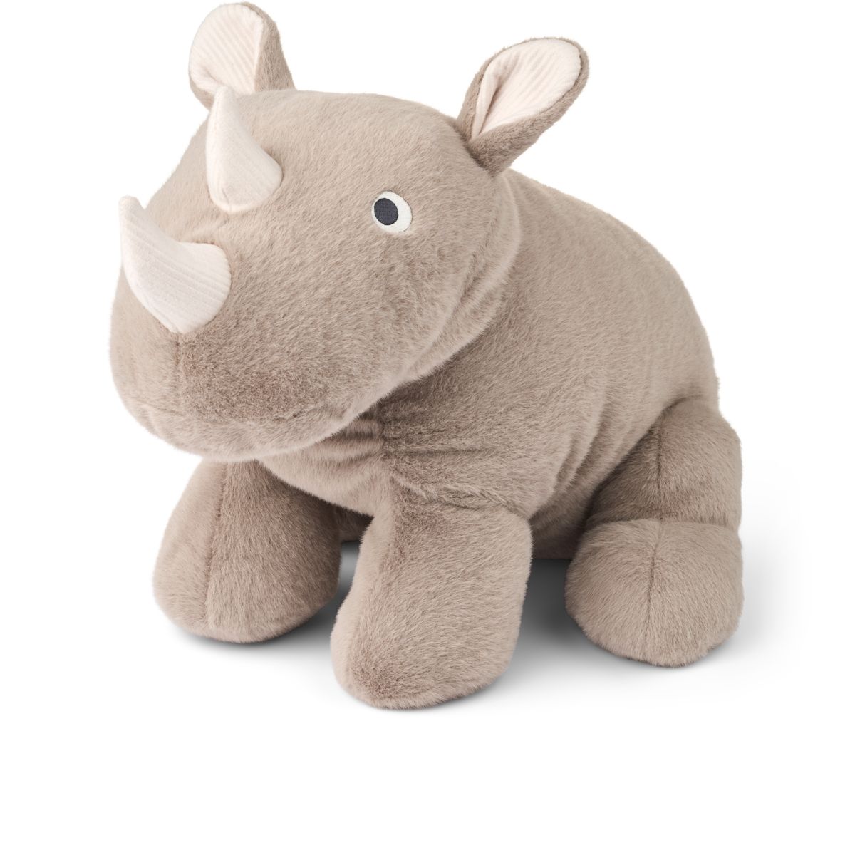 Liewood Barnaby Rhino Large Teddy - Stone beige - TEDDY