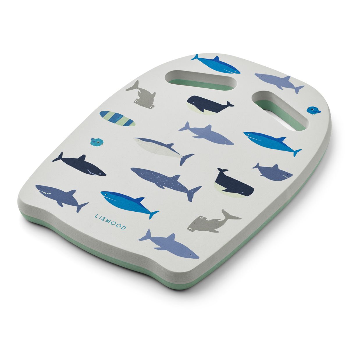 Liewood Planche de natation Hayden - Shark / Dove blue - Jouets de bain