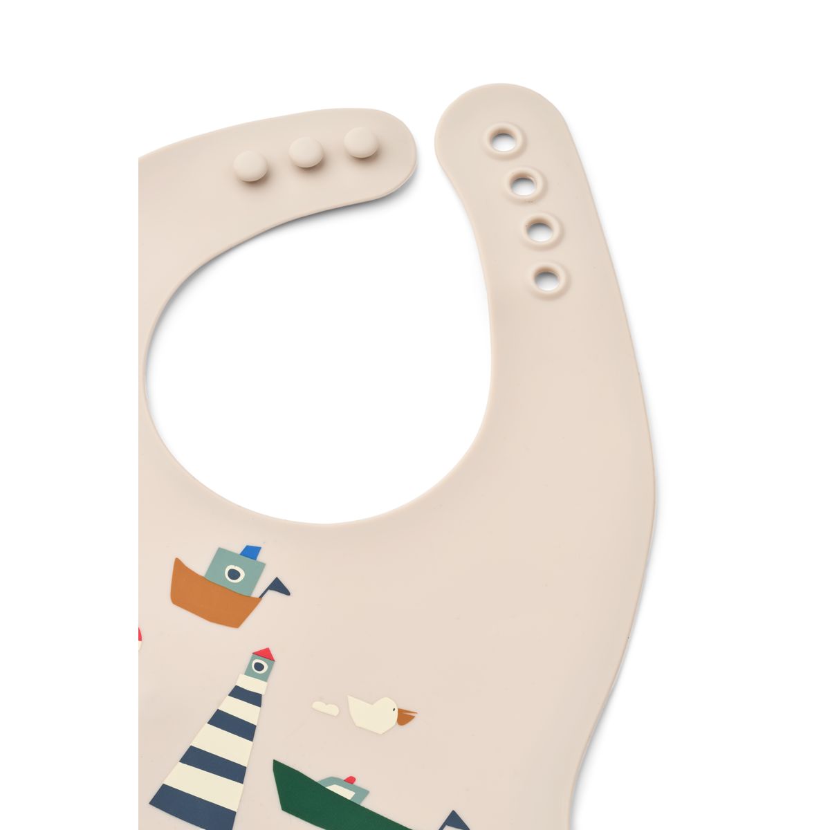 Liewood Bavoirs à Imprimé EMBER, Lot de 2 - Sailing / Sandy - Bavoir