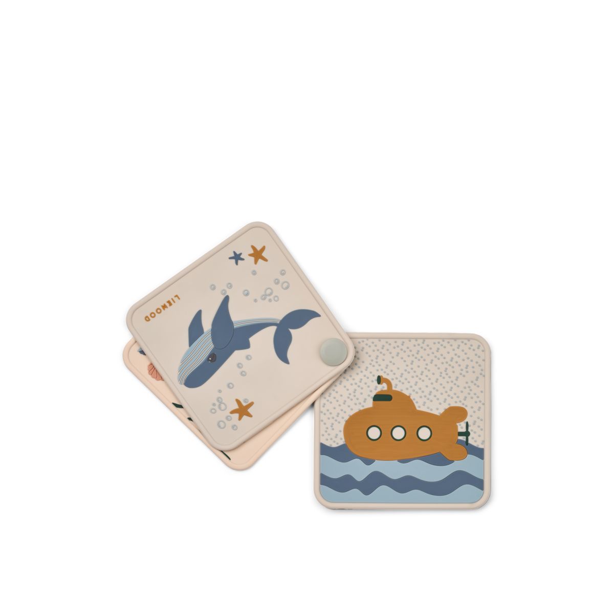 Liewood Livre Bébé TIDE - Sea creature / Sandy - Jouet de bain