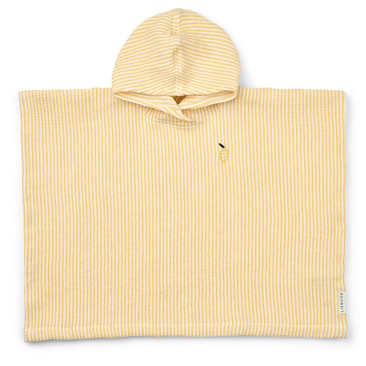 Poncho broderie PACO - Lemon yellow / creme de la creme