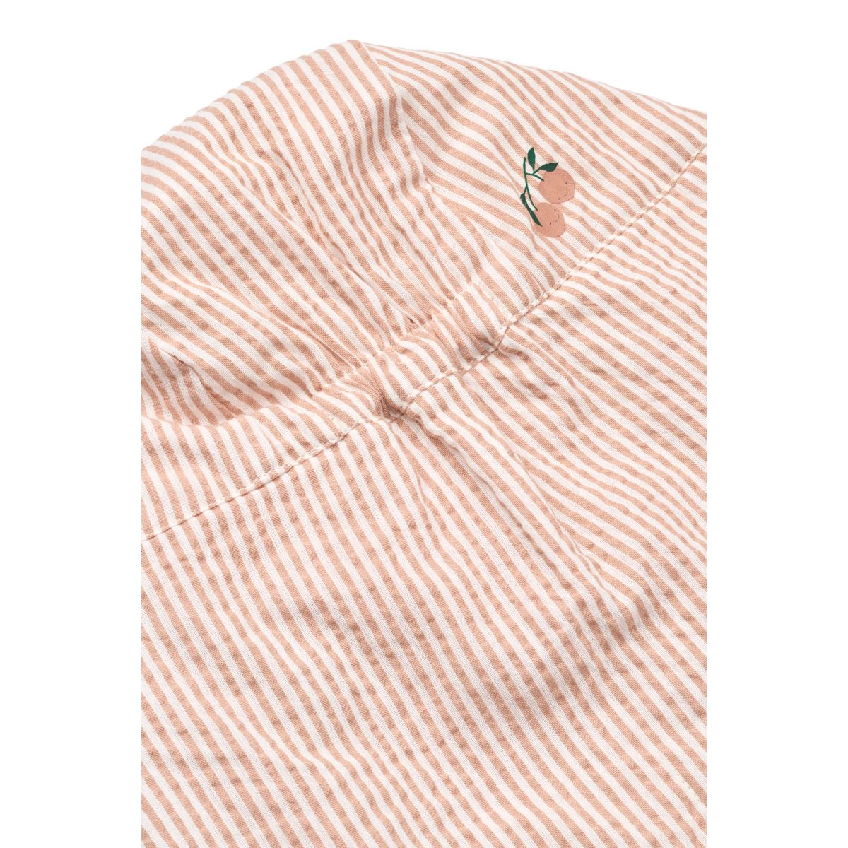 Liewood Chapeau de Soleil CECILIA - Y/D stripe Pale tuscany / Creme de la creme - Chapeaux & Casquettes