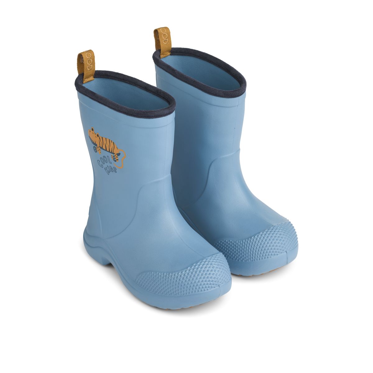 Liewood Botte de pluie ASTON - Tiger / Beach blue - RAIN BOOTS