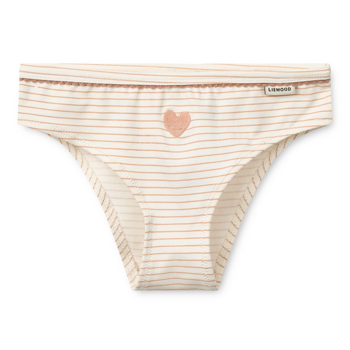 Liewood Slips AYLIN, Lot de 3 - Sweethearts / Pale tuscany / stripe / heart / mix - Slips