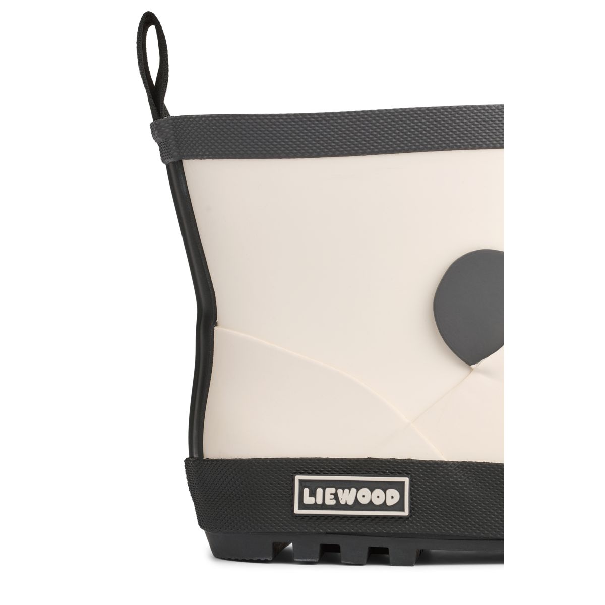 Liewood Bottes de Pluie Courtes Panda TEKLA - Sandy / Dark grey - Botte de pluie