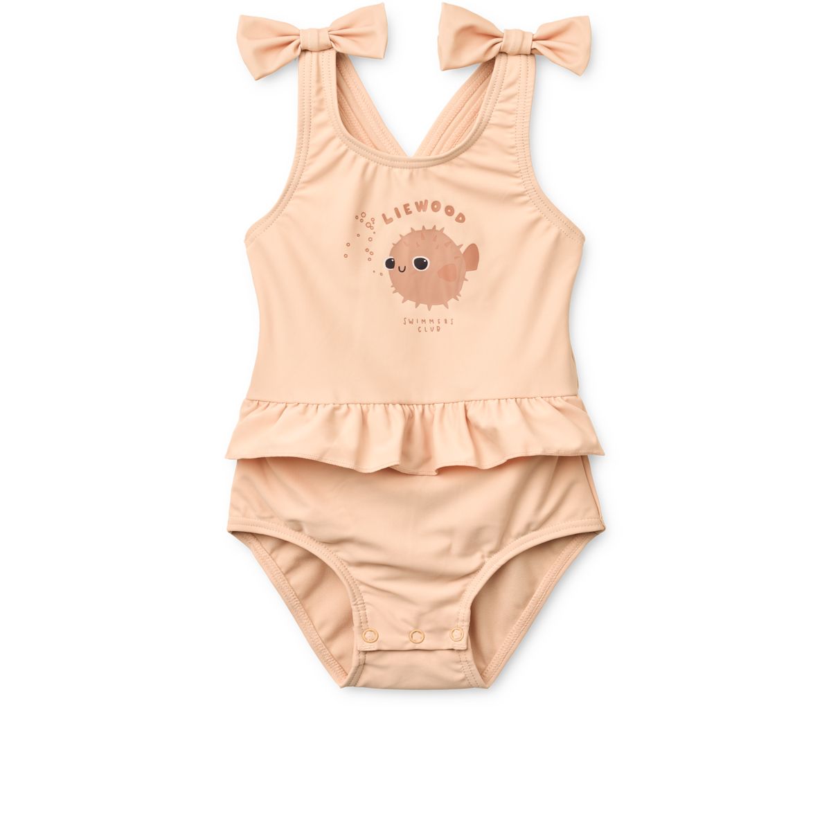Liewood Amara Baby Swimsuit with Bow - Apple blossom - SWIMSUIT