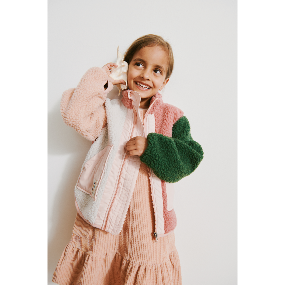 Liewood Veste Polaire NOAM - Dusty rose multi mix - Veste