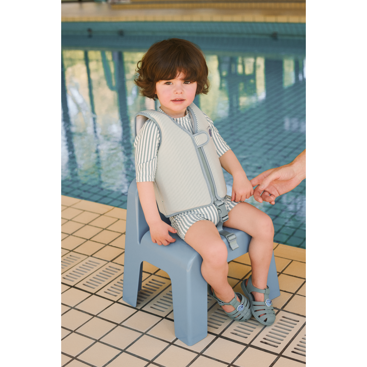 Liewood Bre Beach Sandals with Charms - Puffer / peppermint - BEACH SANDALS