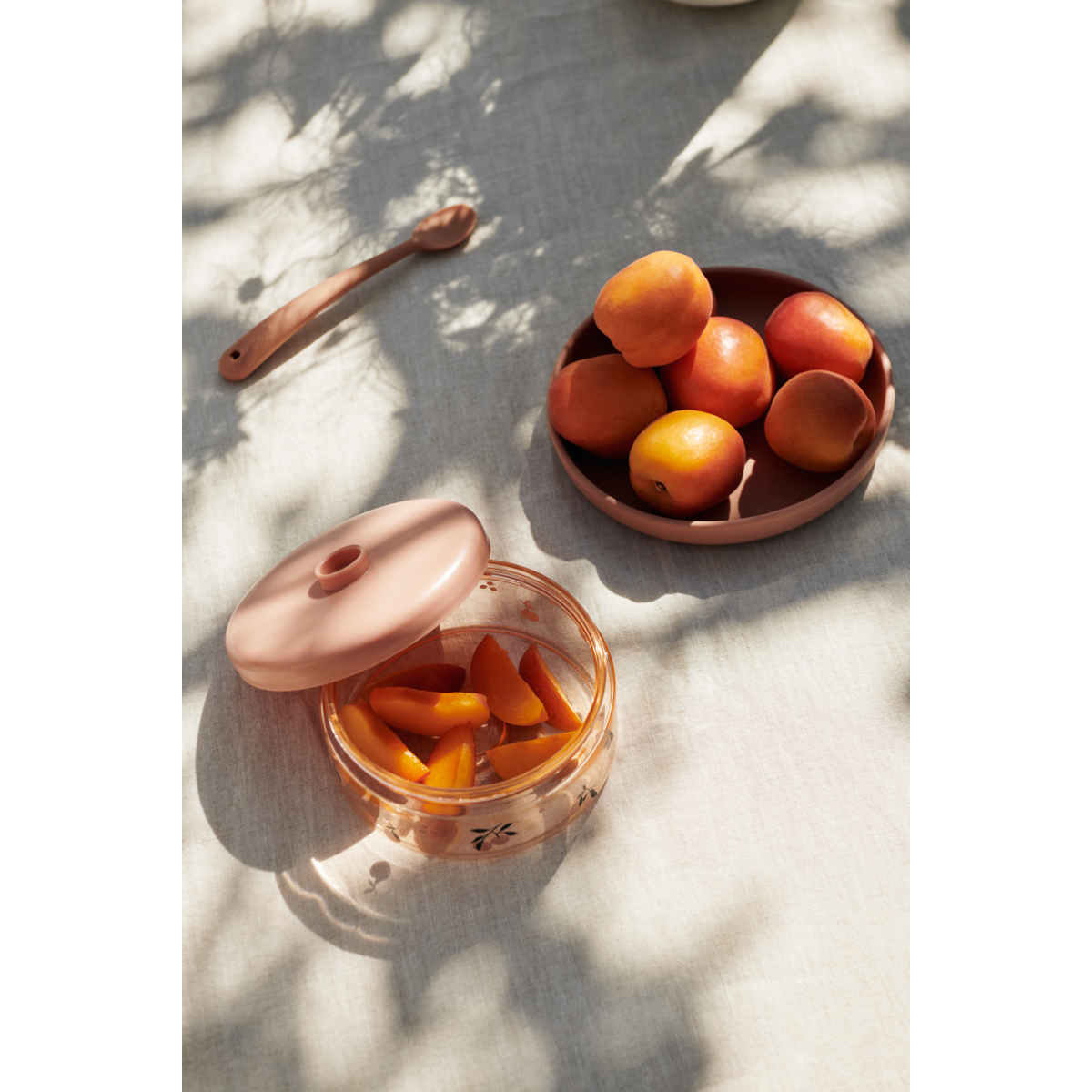 Liewood Boîtes à Aliments Bébé DOMINIQUE 500 ml - Peach / Sea shell - Boïte à goûter