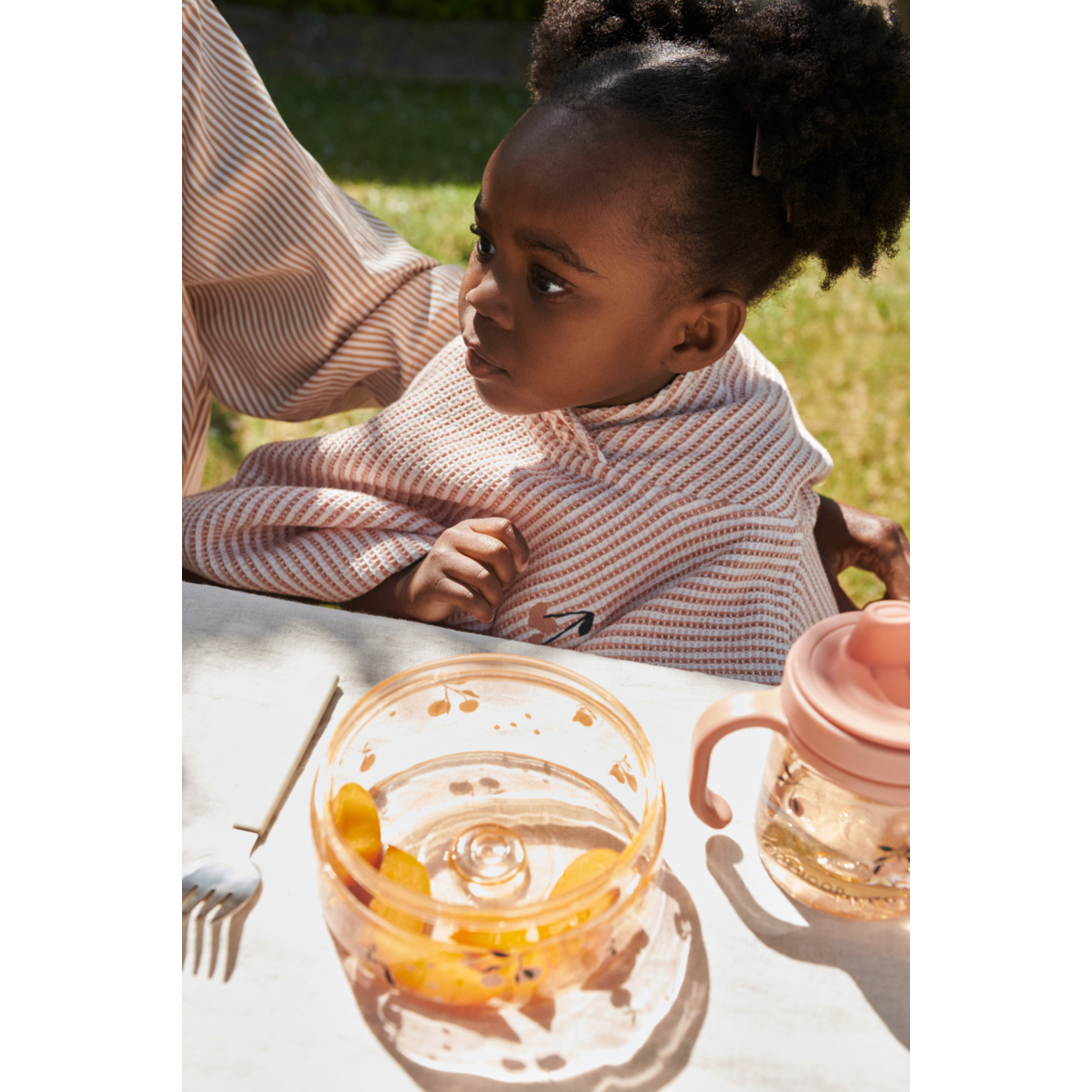 Liewood Set de vaisselle BEATRIX - Peach / Sea shell - Ensemble de vaisselle