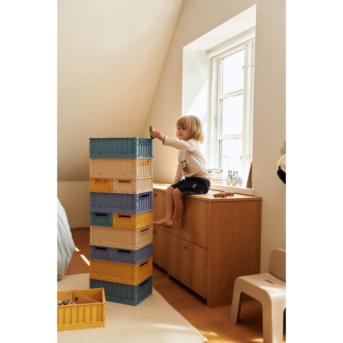 Boîtes de Rangement WESTON - PETIT, Lot de 2 - Dusty lavender