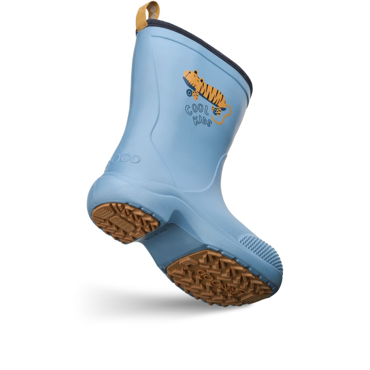 Liewood Botte de pluie ASTON - Tiger / Beach blue - RAIN BOOTS