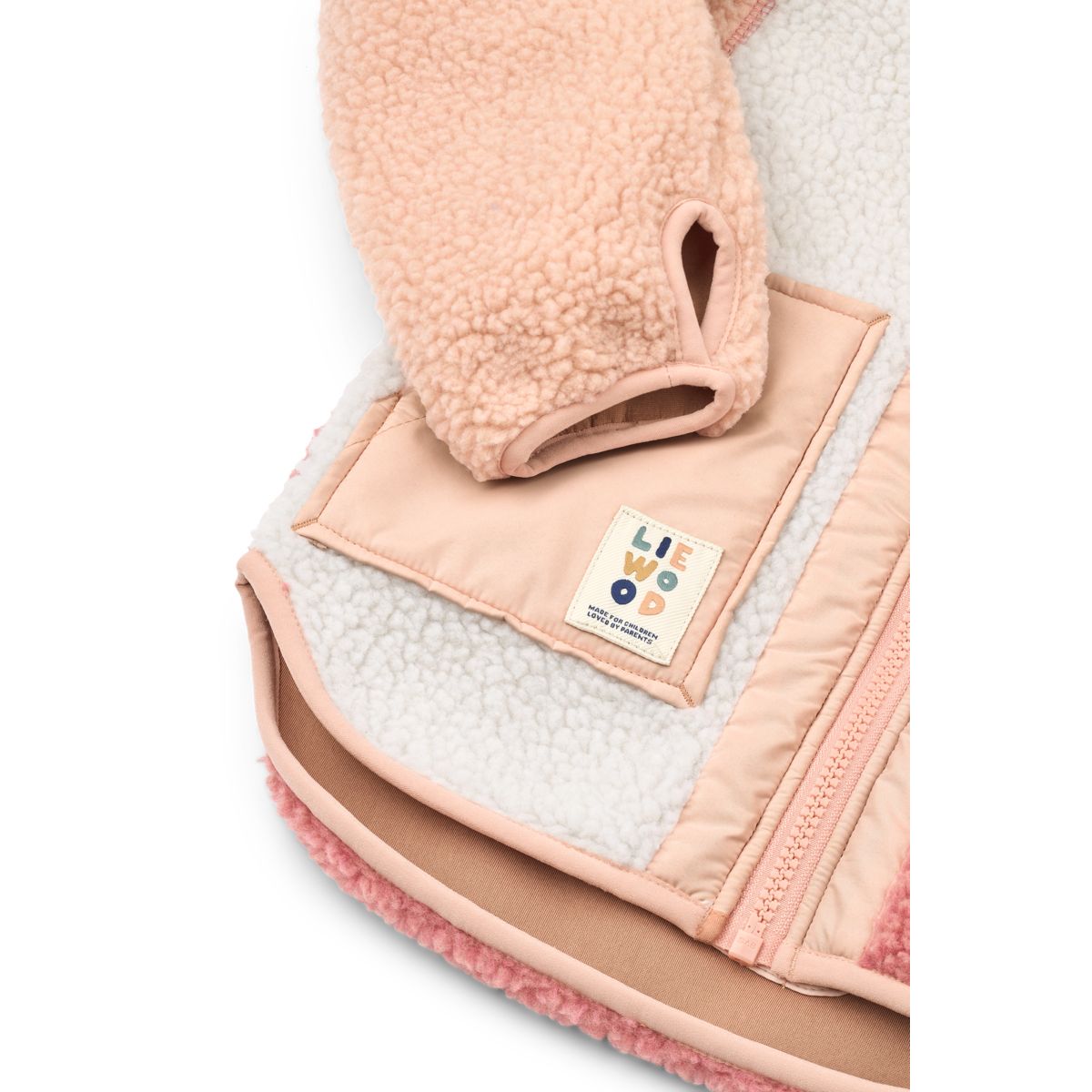 Liewood Veste Polaire NOAM - Dusty rose multi mix - Veste