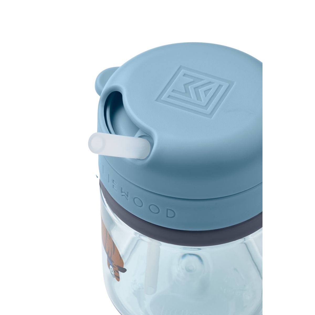 Liewood Gobelet à paille PAVIA en Tritan - Fun / Beach blue - Gobelet