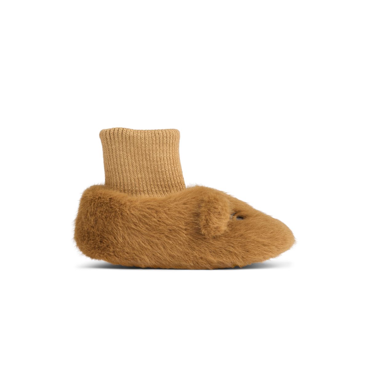 Liewood Chaussons Peluche Ours BETH - Golden caramel - Pantoufles
