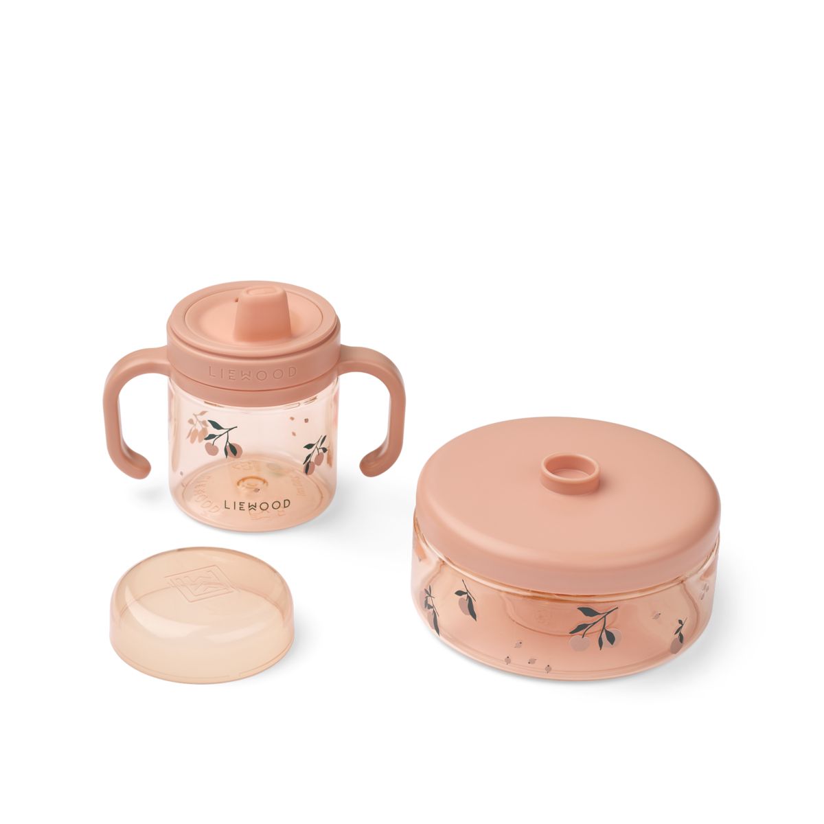 Liewood Beatrix Tableware Set - Peach / Sea shell - TABLEWARE SET